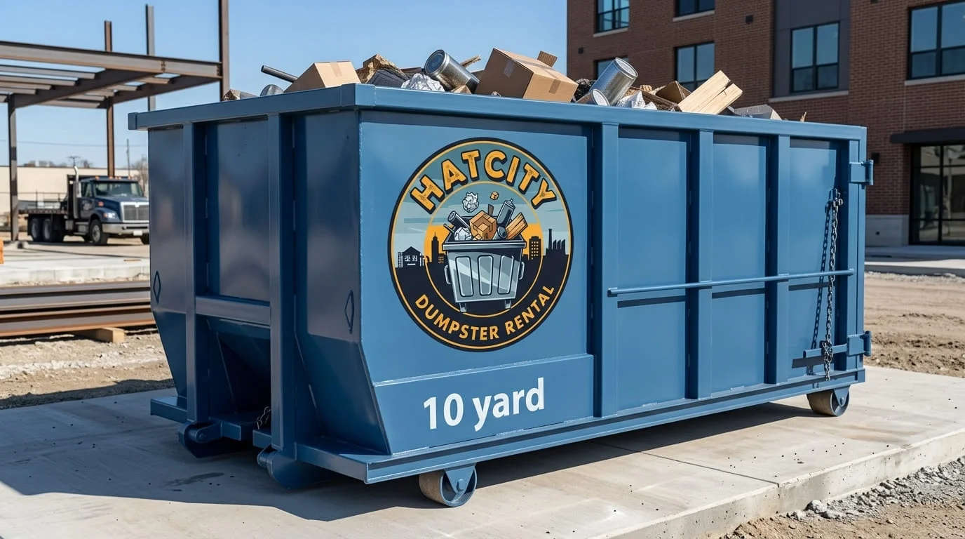 10 yard dumpster rental brookfield